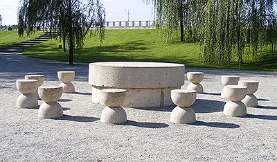 The Table of Silence Constantin Brancusi